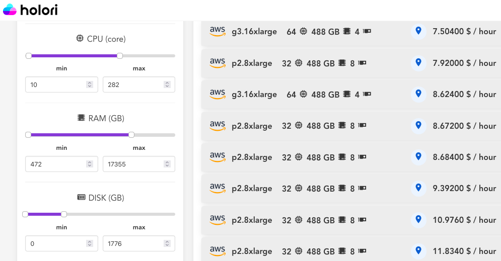 ec2 pricing m1.large