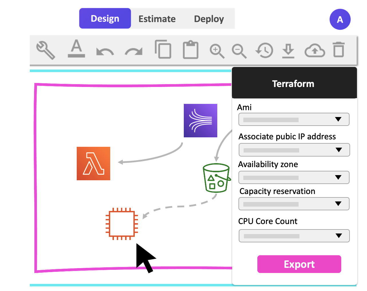 Holori - AWS architecture diagram tool