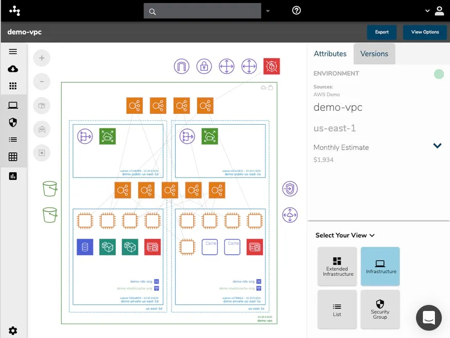 Hava AWS diagram tool