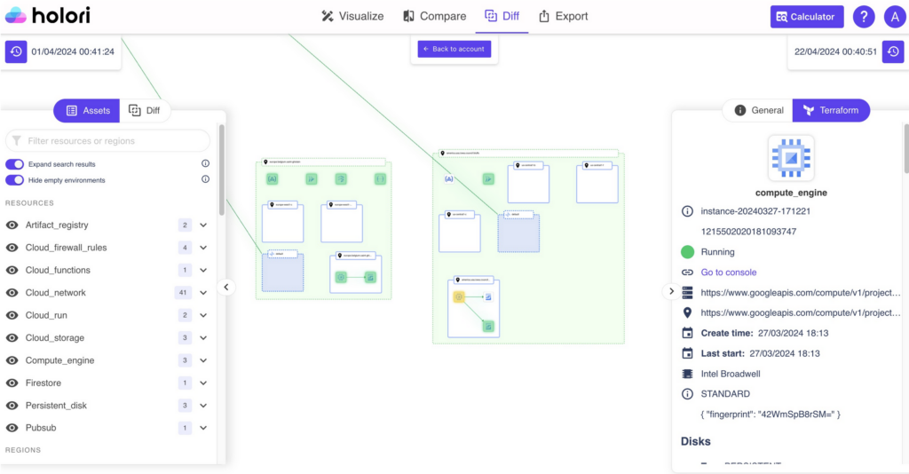Holori GCP diagraming tool
