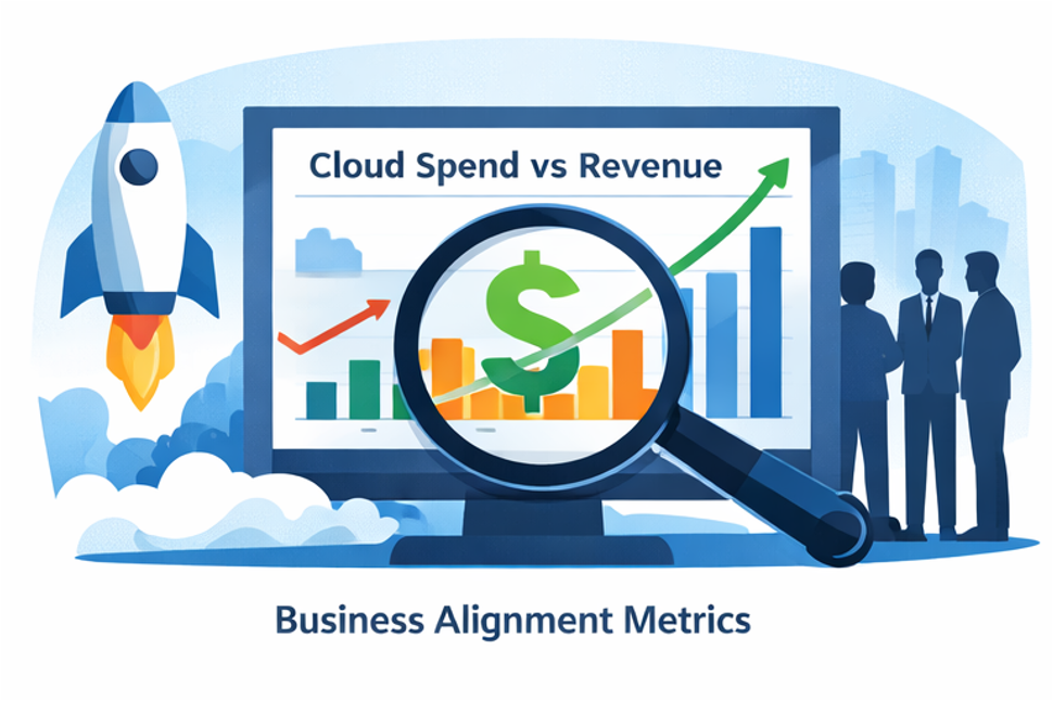 Business FinOps KPI illustration
