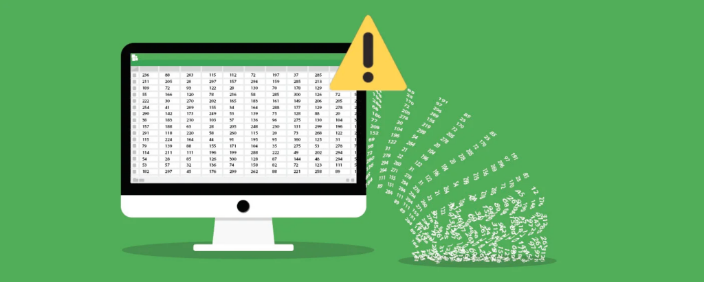 Excel fails at handling huge amount of data