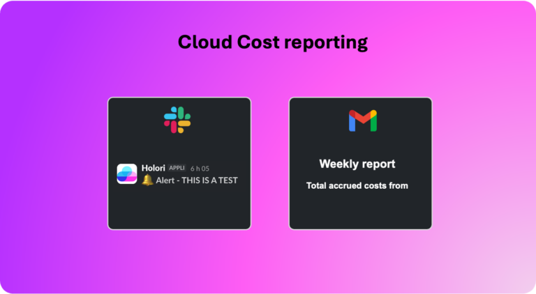 cloud cost reporting holori