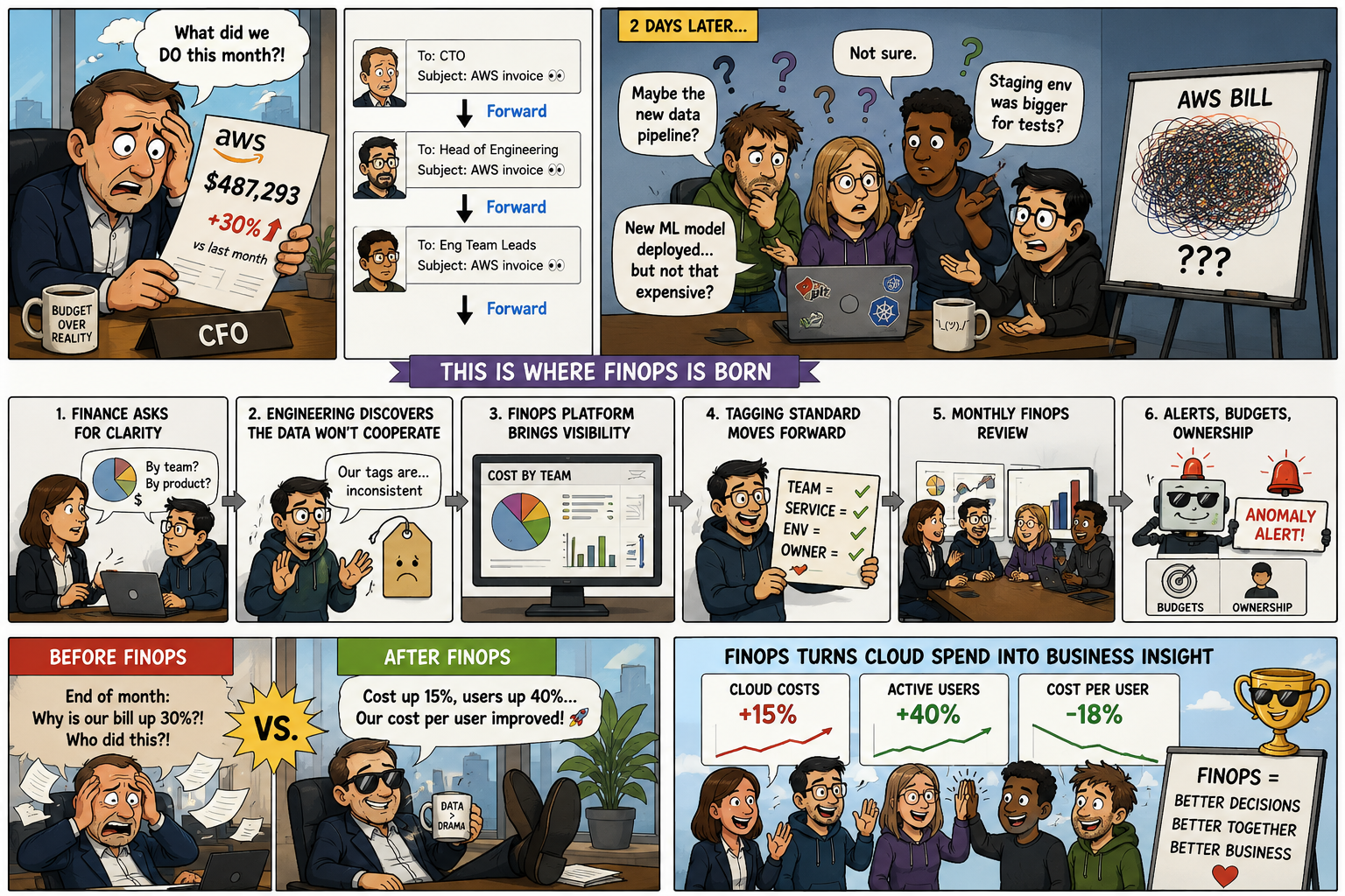 finops for finance storytelling
