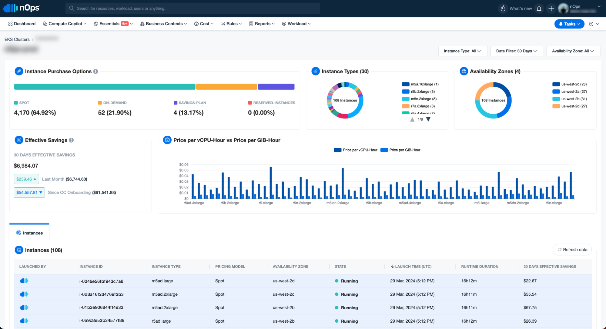 nops cloud cost optimization tool